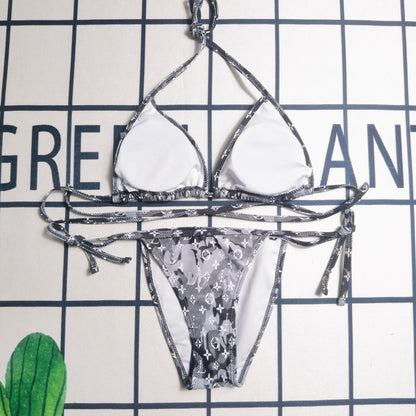 Custom Designer Print Swimsuit (Black) U (FINAL SALE)