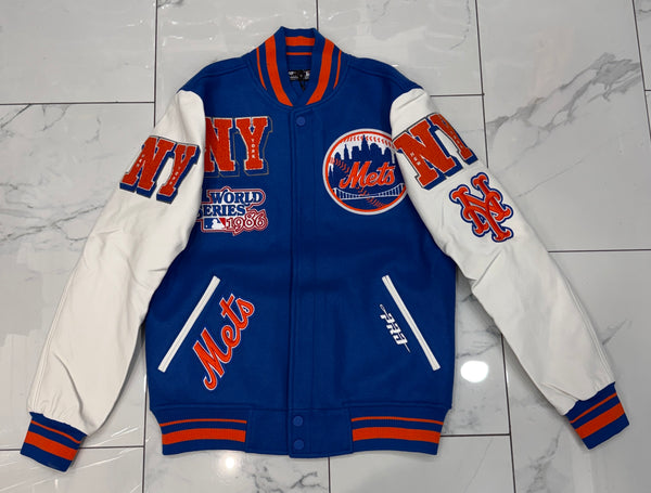 Pro Standard New York Mets Varsity Mash Up Jacket