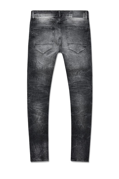 Jordan Craig Alexander Denim Slim Taper Fit Jeans (Black Shadow)