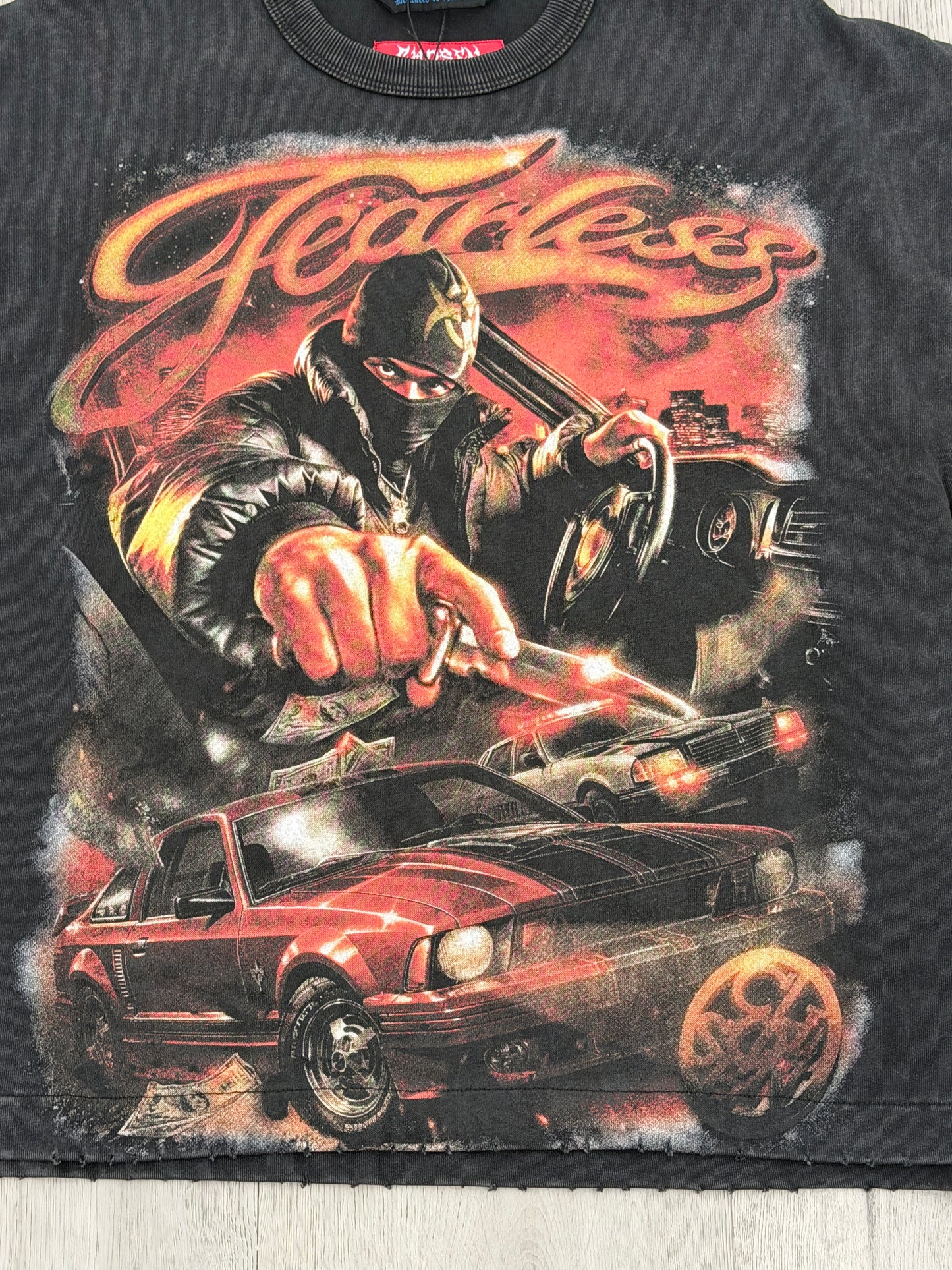Chosen Fearless Vintage Wash Graphic Boxy T-Shirt