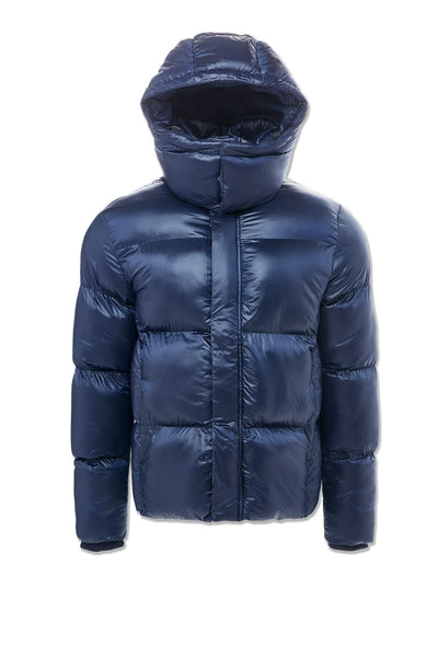 Jordan Craig Navy Blue Astoria Bubble Jacket w/ Removable Hood