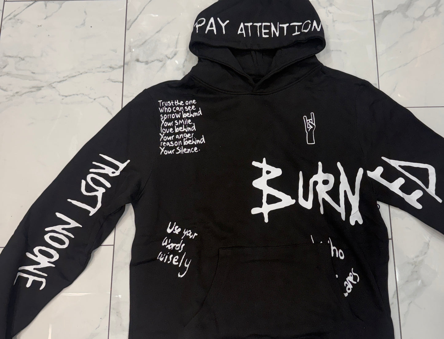 Apprv Trust No One Hoodie (Black) U