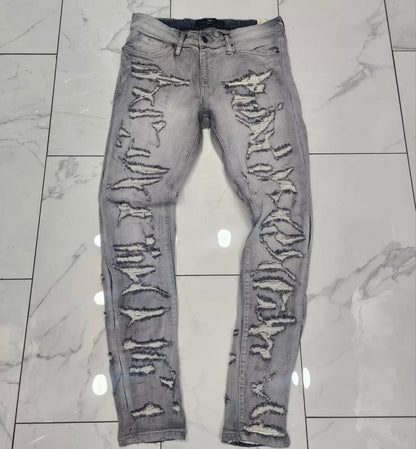 Jordan Craig Sean Fit Frankenstein Denim Jeans Cement Wash U