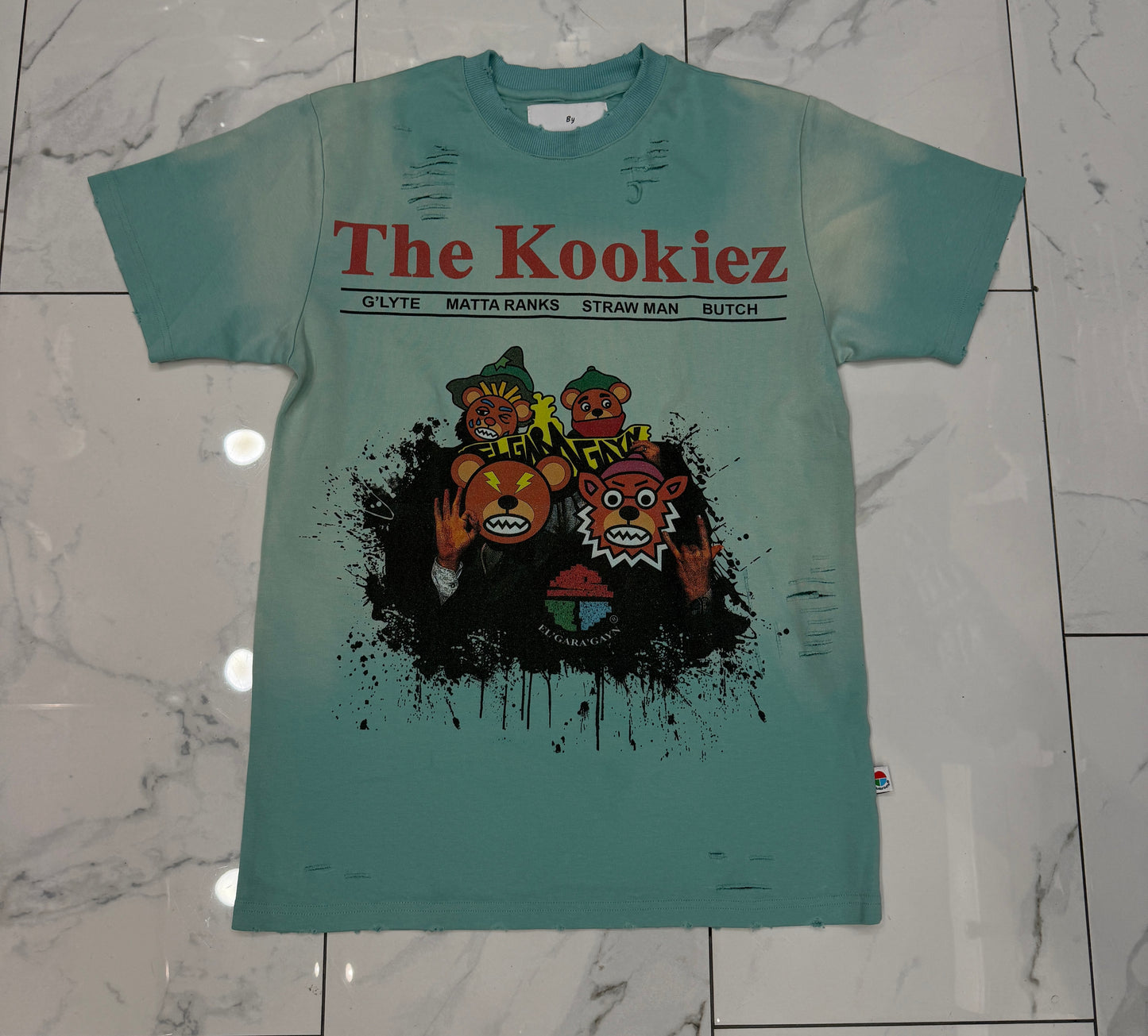El Gara Gayn Kookiez Teal T-Shirt