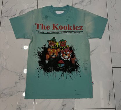 El Gara Gayn Kookiez Teal T-Shirt
