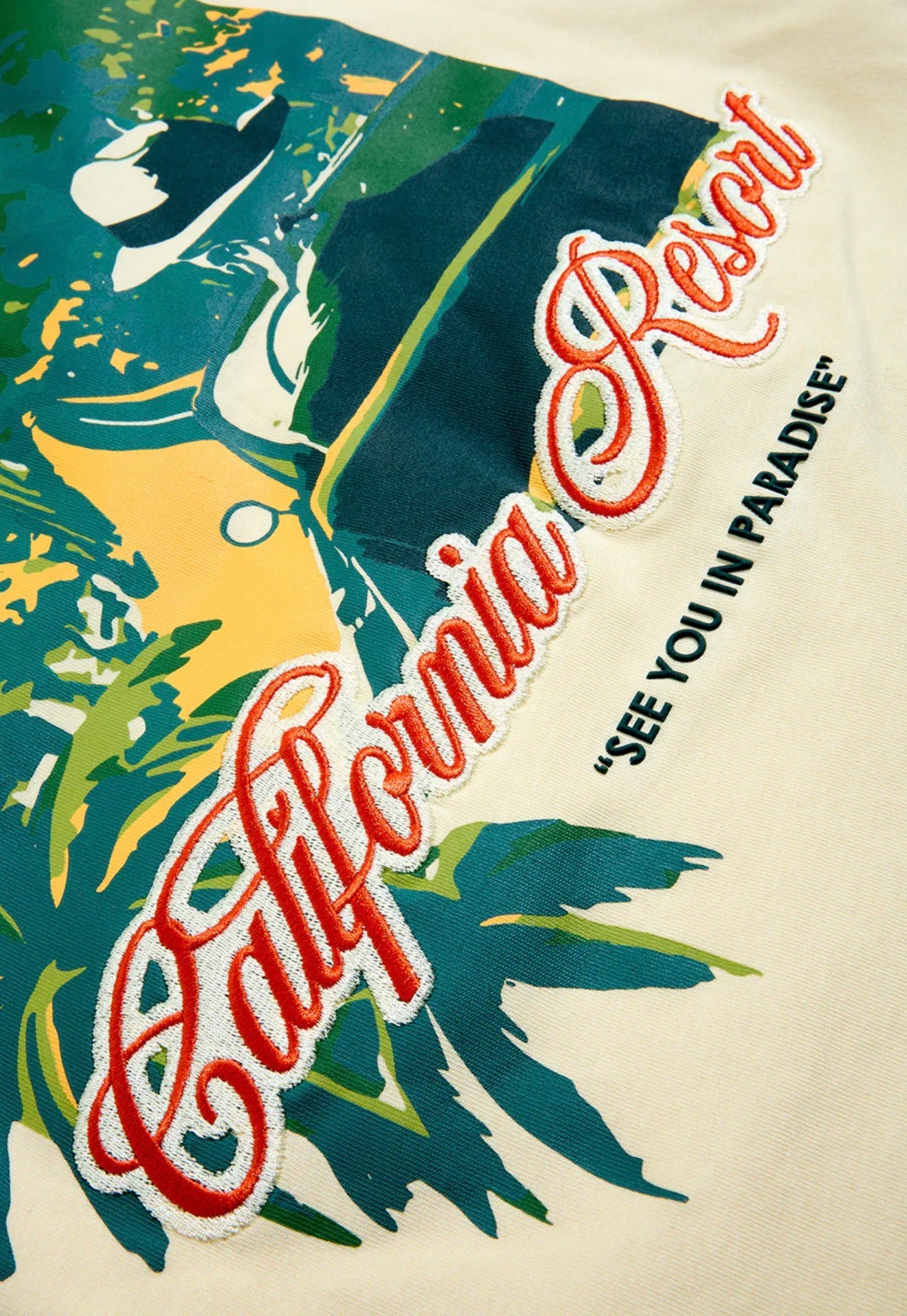 Jordan Craig x See You In Paradise Graphic Paradise Palms T-Shirt (Tropical)