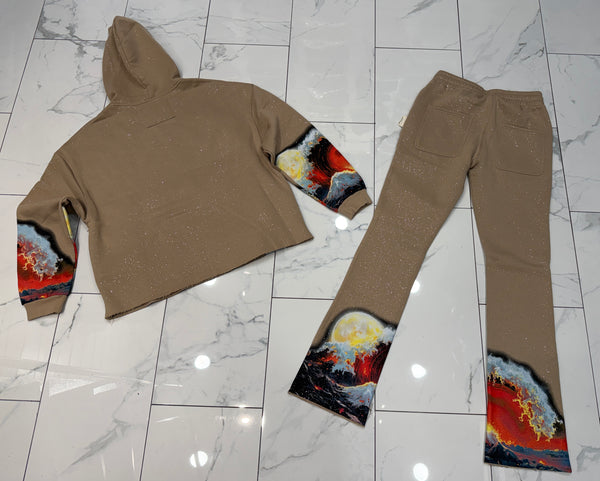 Voyage Studio by Copper Rivet Stacked Sweatsuit