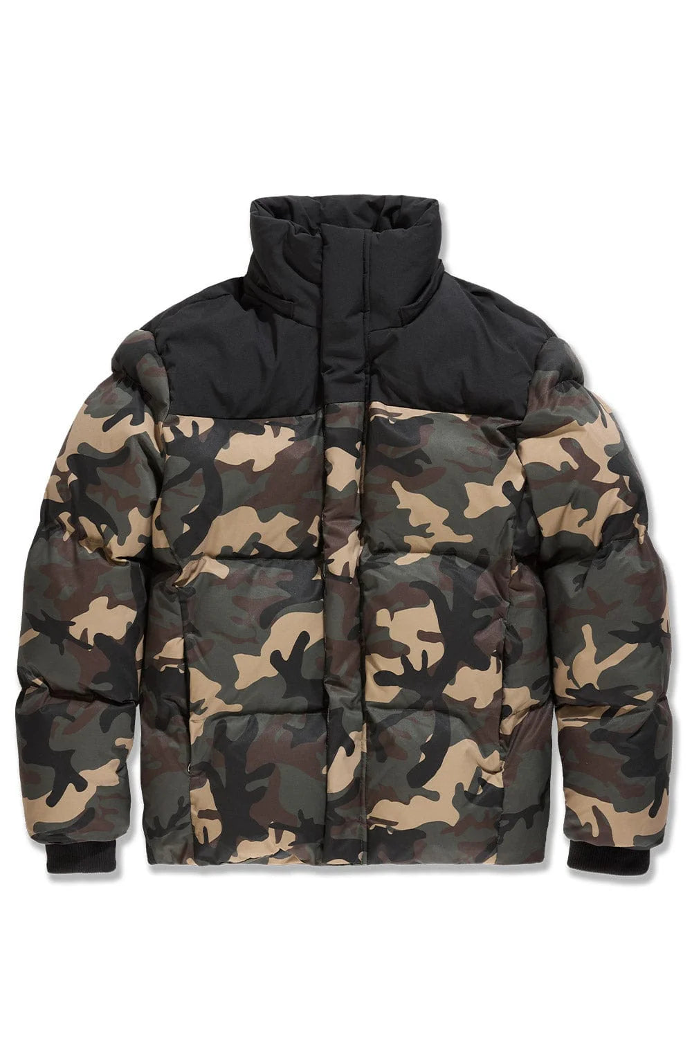 Jordan Craig Jackson Heights Woodland Camo Puffer Jacket w/Removable Hood