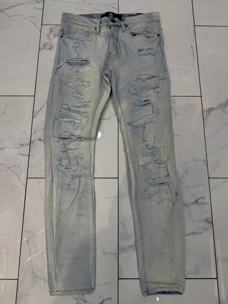 Jordan Craig Martin Skinny Fit Iced White Jeans U