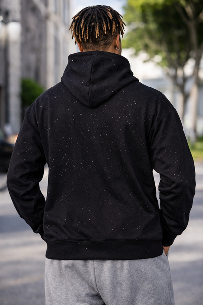 Verselli Rhinestone Allover Hoody (Read Description)