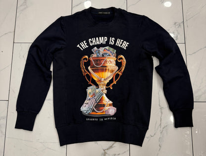 Streetz Iz Watchin The Champ Is Here Sweatshirt (Navy) U