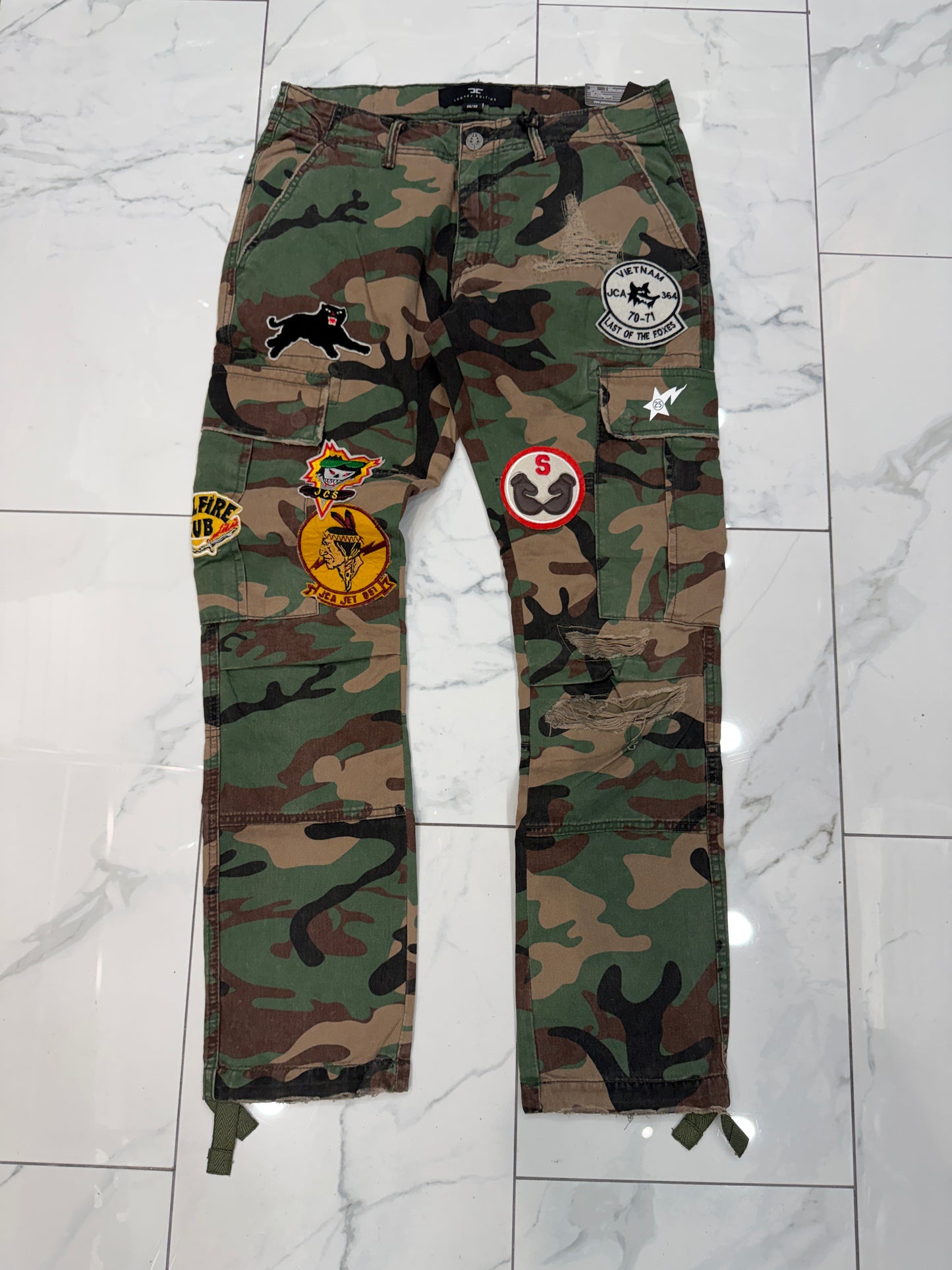 Jordan Craig Xavier-Hellfire Cargo Pants (Vintage Camo Diary)