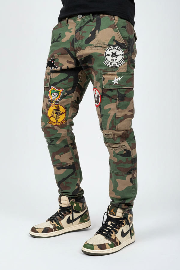 Jordan Craig Xavier-Hellfire Cargo Pants (Vintage Camo Diary)
