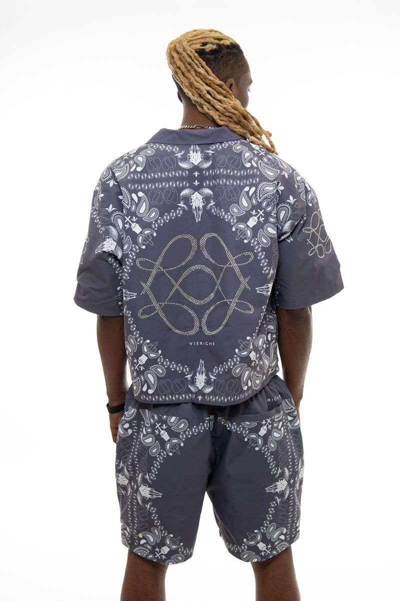 Vie Riche Reversible Paisley Set U