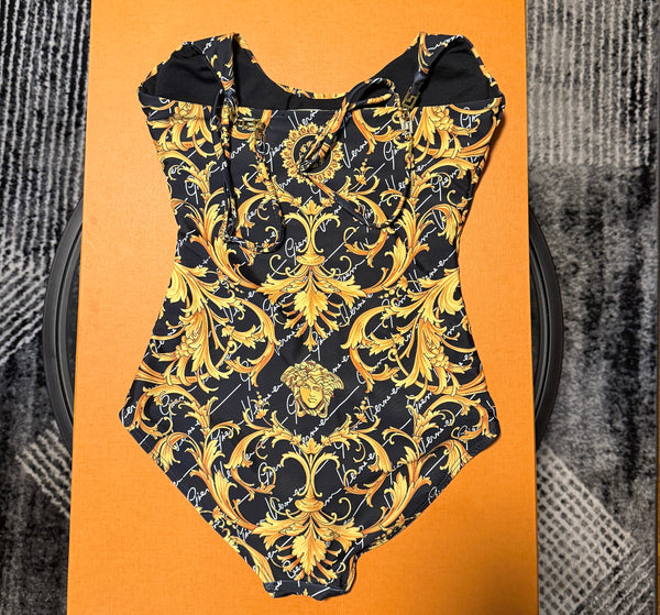 Custom Designer Print Swimsuit U (FINAL SALE)