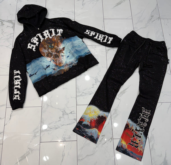 Voyage Studio by Copper Rivet Stacked Sweatsuit