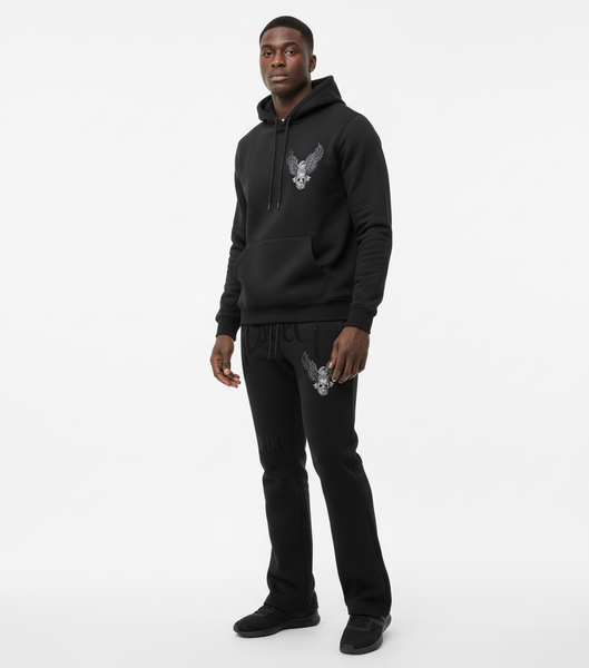 Roku Respect Or Die Stacked Fit Sweatsuit