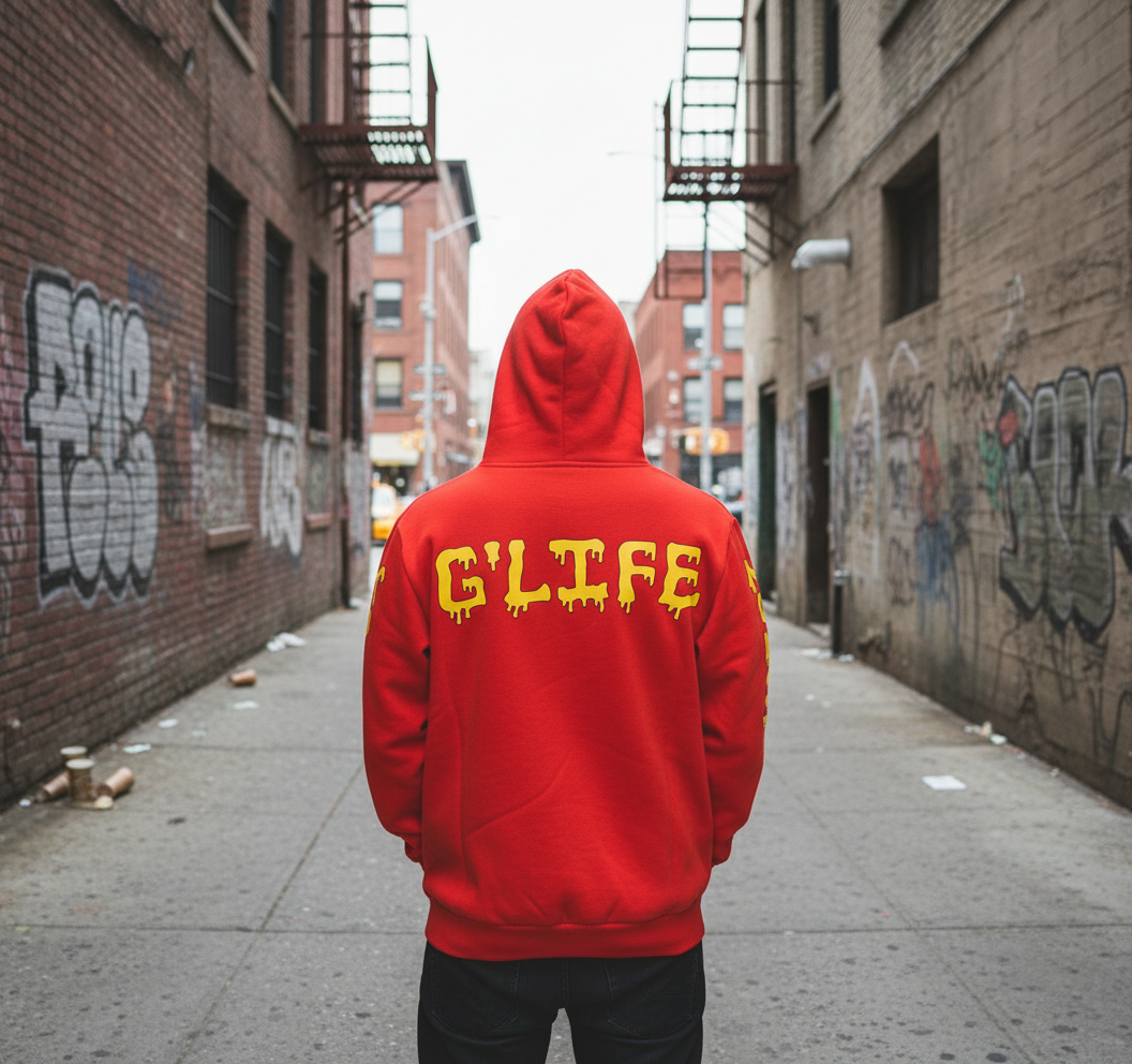 El Gara Gayn Kookie Monstaz Hoody (Orange)