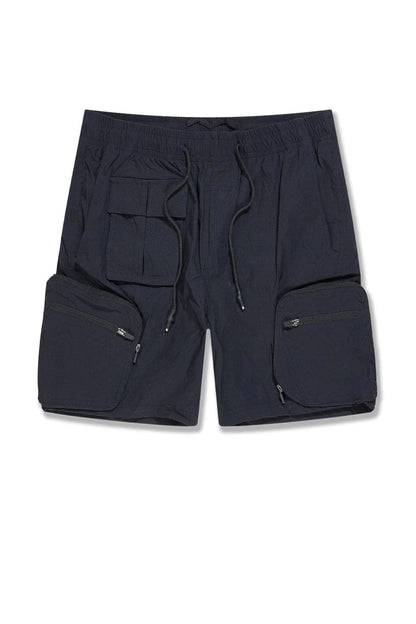 Jordan Craig Retro Altitude Cargo Nylon Shorts (Black)
