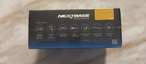 Nextbase NBDVR622GW 622GW 4K Dash Camera, Silver