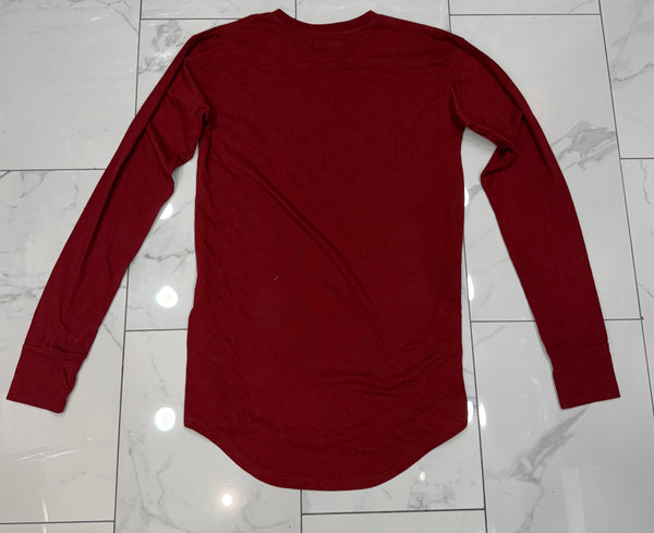 Rise As 1NE Burgundy Long Sleeve Tee U