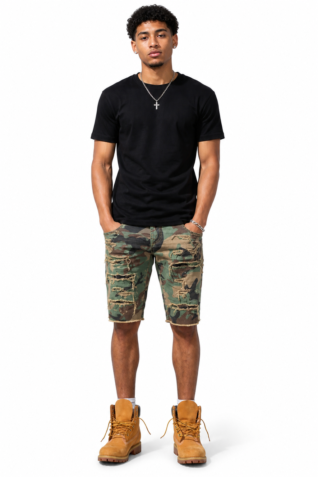 Jordan Craig Tulsa Camo Twill Shorts (Camo)
