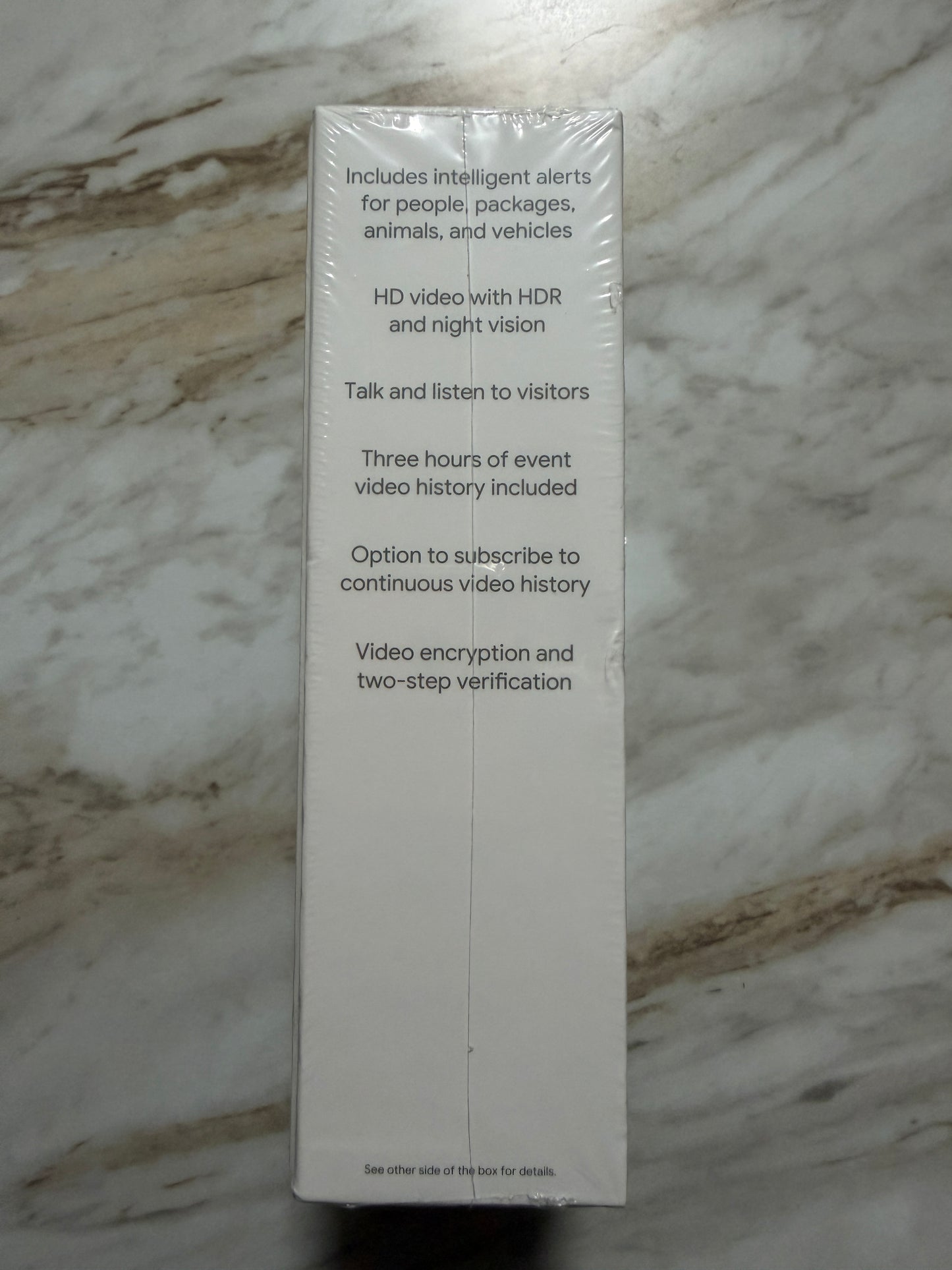 Google Nest Doorbell-Wired (Snow)