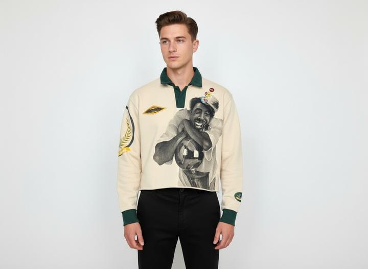 Motion Club Kobe Passion Long Sleeve Cropped Boxy Rugby U