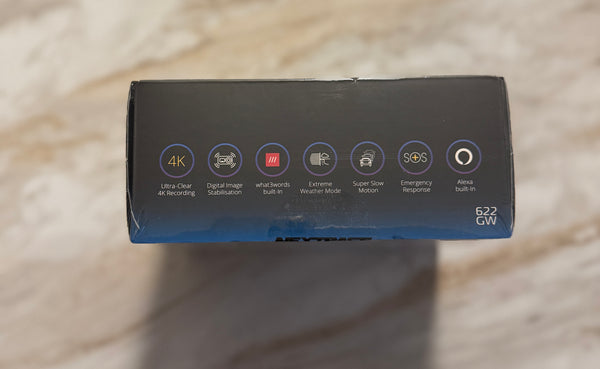 Nextbase NBDVR622GW 622GW 4K Dash Camera, Silver