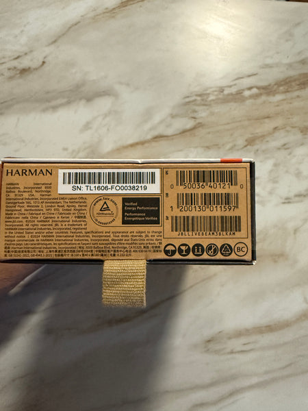 JBL - Live Beam 3 True Wireless Noise Cancelling Earbuds - Black (FINAL SALE-NO RETURNS)