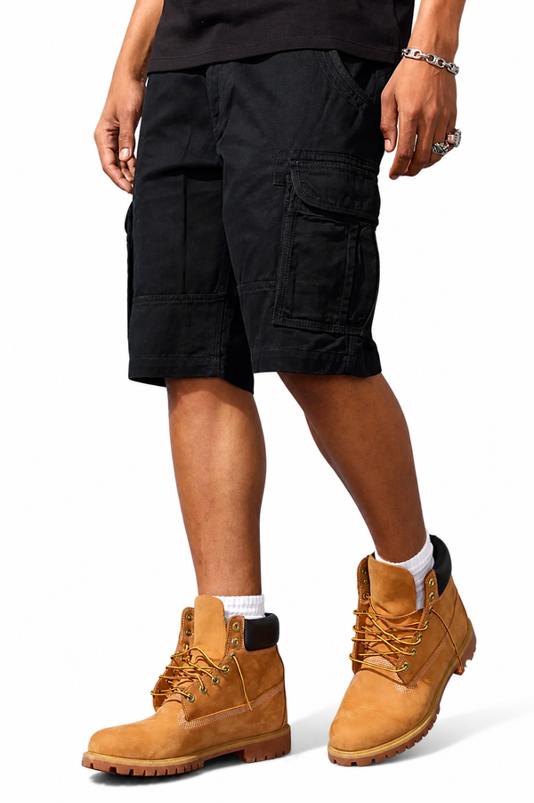 Jordan Craig Xavier Cargo Shorts (Black)