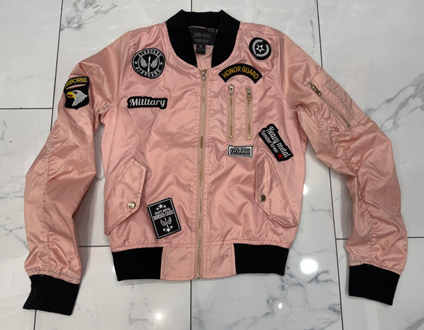 Red Fox Women's Windbreaker Patch Jacket (FINAL SALE) U