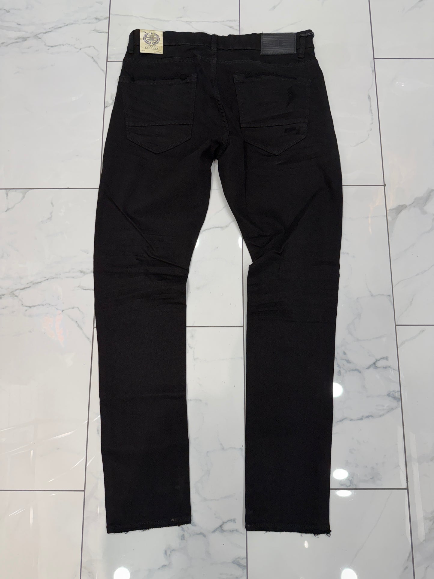 Jordan Craig Sean Fit Slim Fit Tapered Jet Black Jeans U