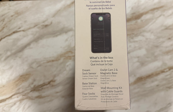 Owlet Dream Duo 2 Smart Baby Monitor-FDA-Cleared Dream Sock & HD Video Wi-Fi Cam