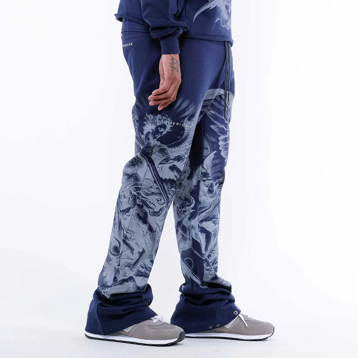 Vie Riche Arc Angel Crewneck Sweatsuit (Navy) U