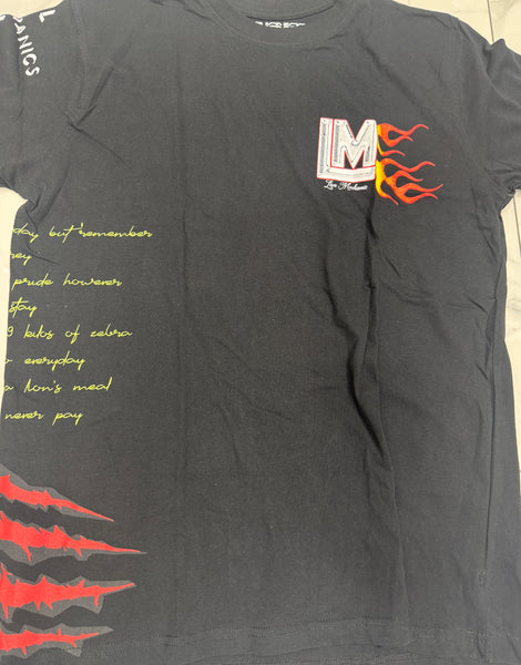 Live Mechanics Black T-Shirt U