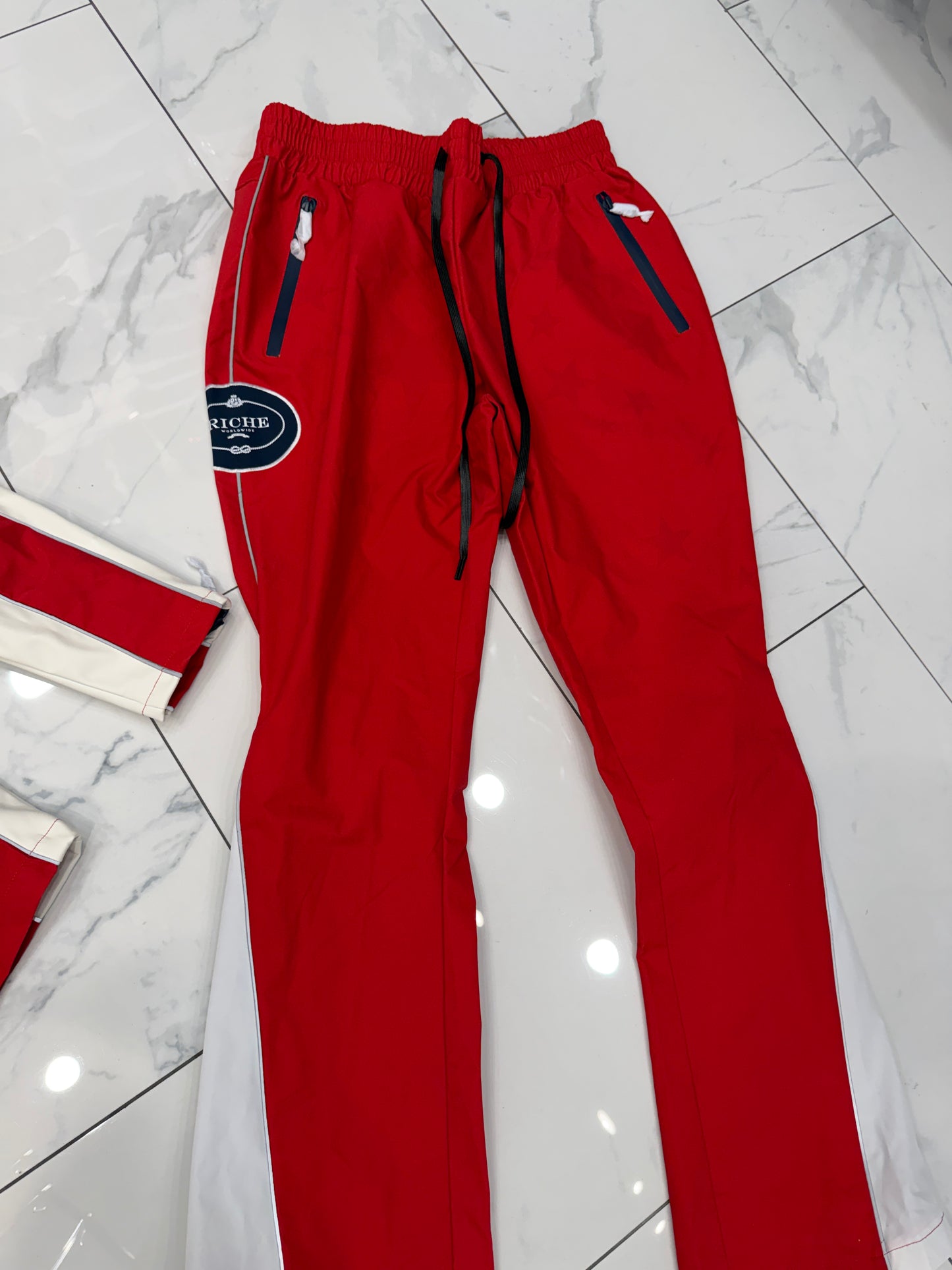 Vie Riche Star Studded Nylon Jacket Stacked Set U