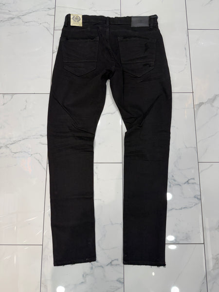 Jordan Craig Sean Fit Slim Fit Tapered Jet Black Jeans U