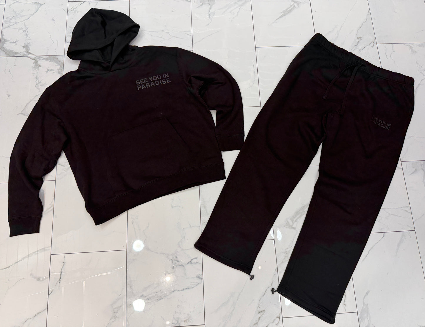 Jordan Craig See You In Paradise Black Sweatsuit U