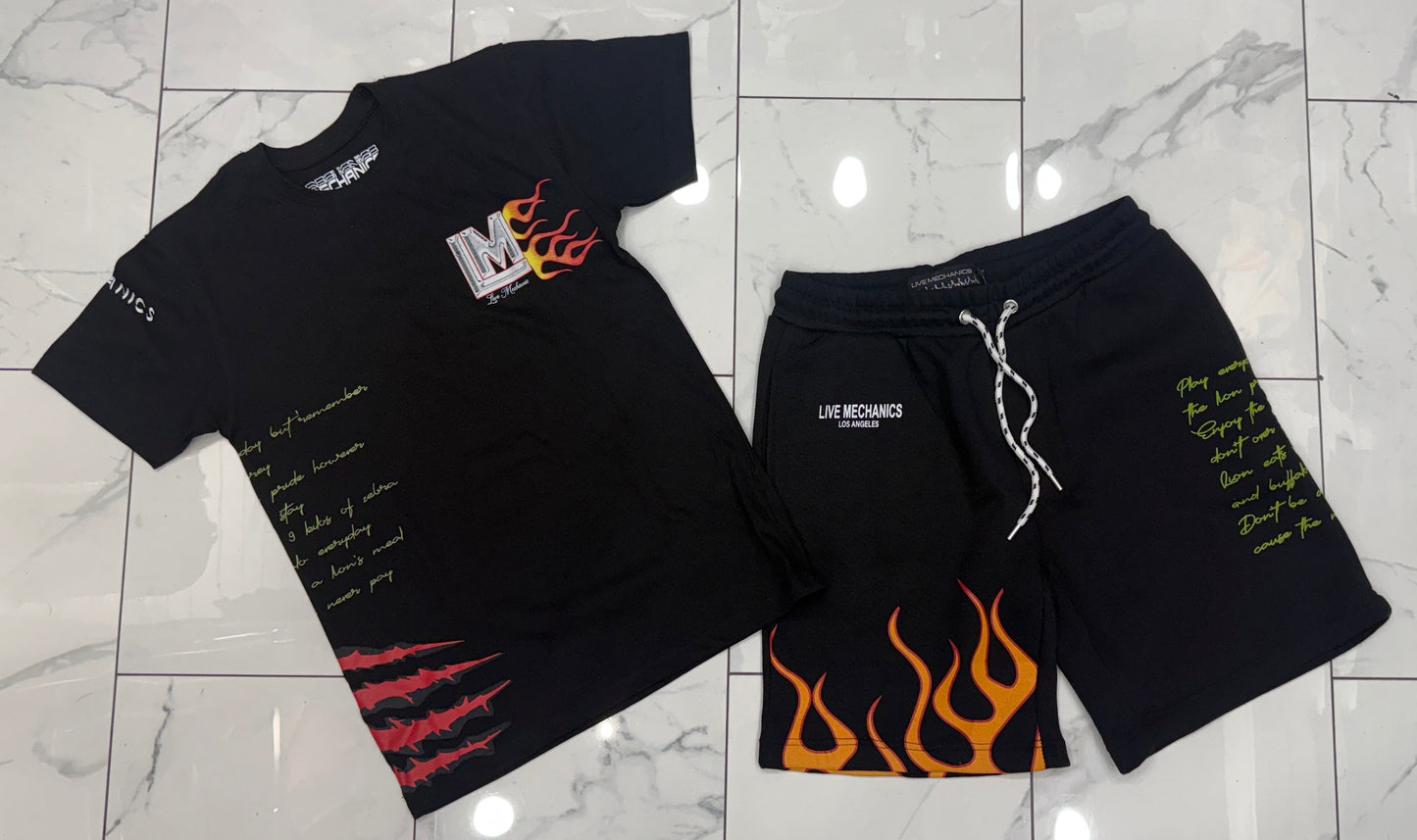 Live Mechanics Short Set U