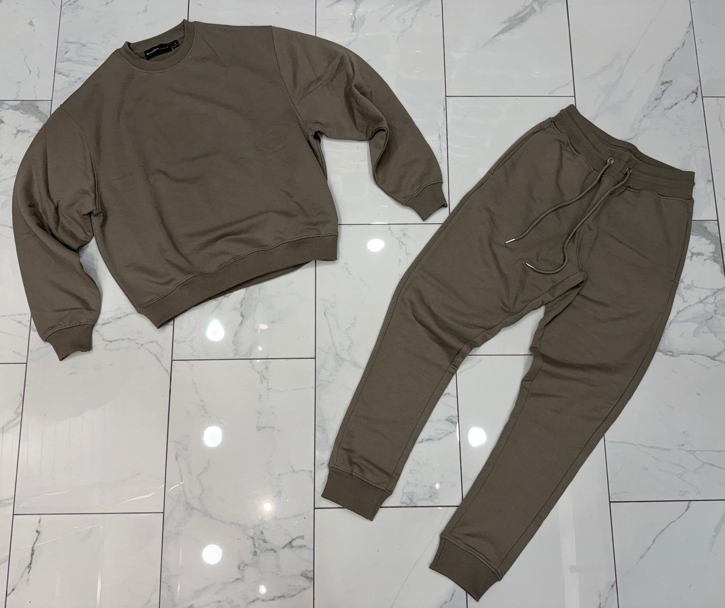 My Favorite French Terry Crewneck Sweater (Sage) U