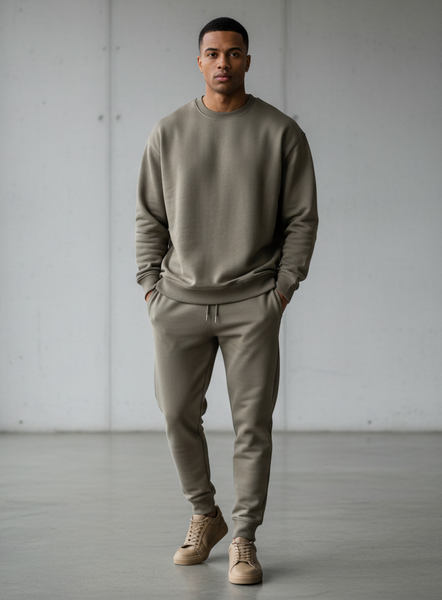 My Favorite French Terry Joggers (Sage) U