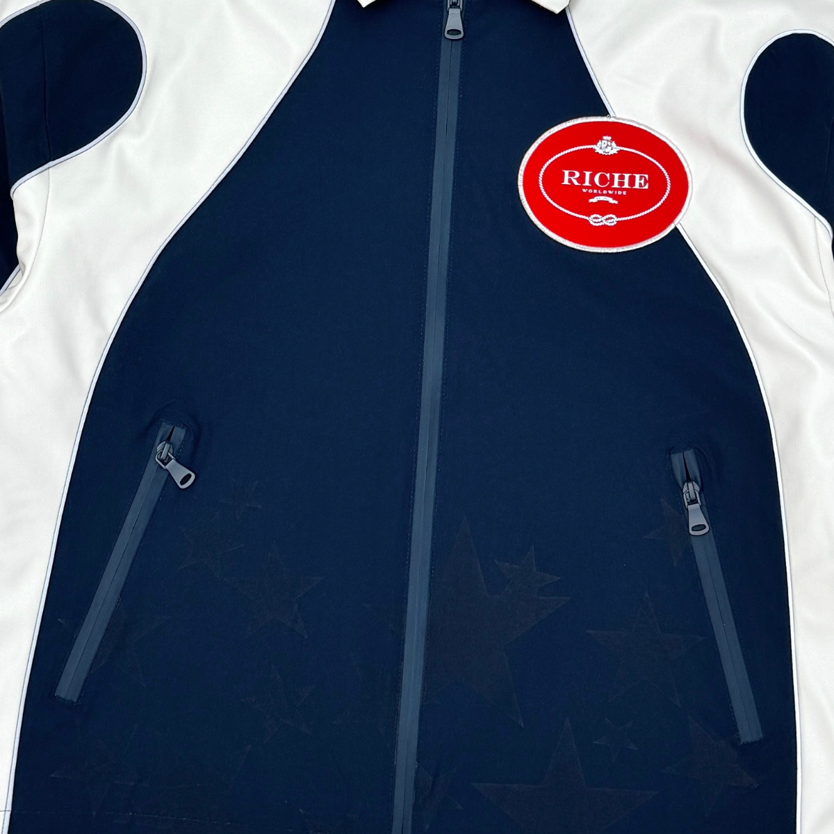 Vie Riche Star Studded Nylon Jacket Stacked Set U