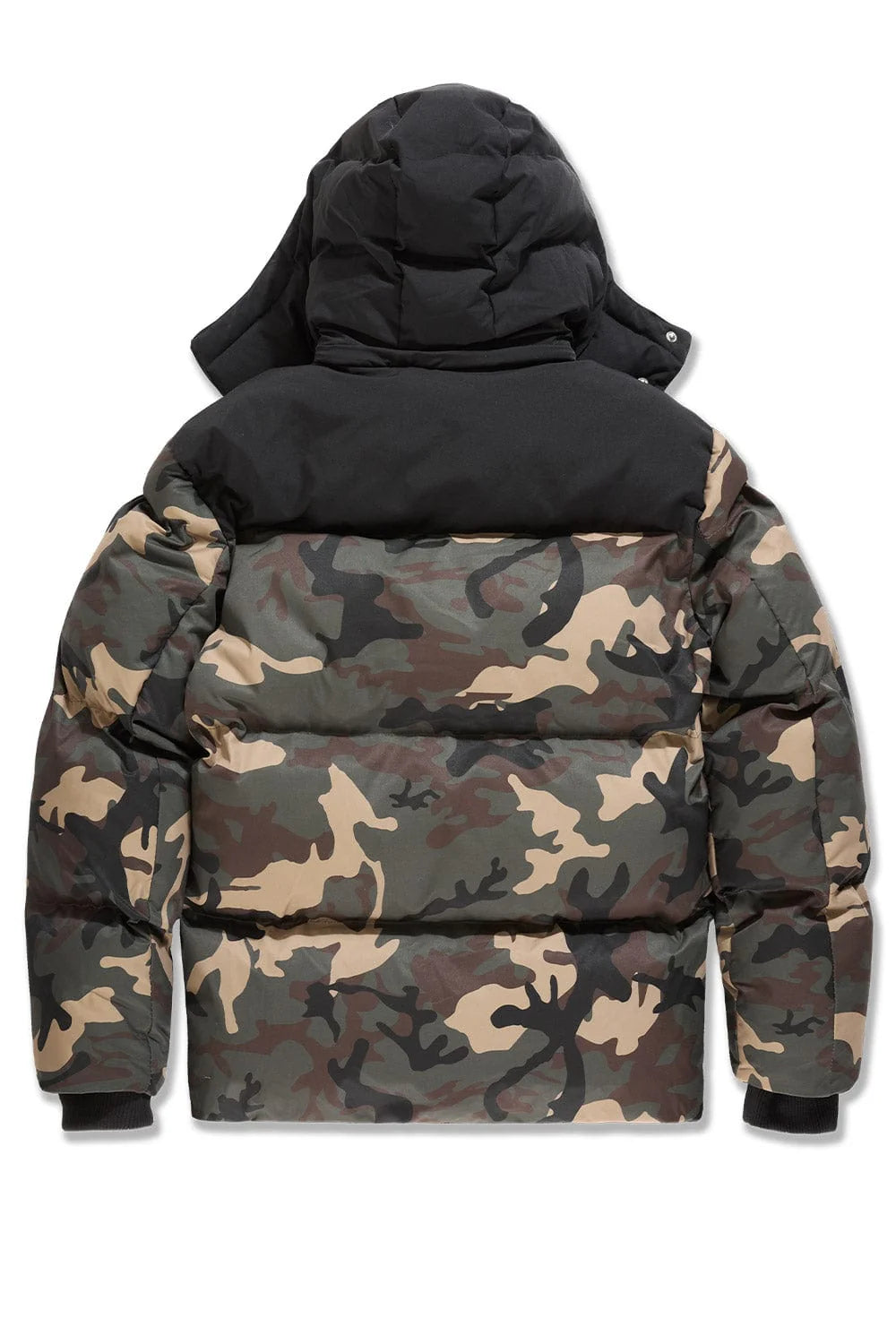 Jordan Craig Jackson Heights Woodland Camo Puffer Jacket w/Removable Hood
