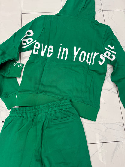 Apprv Trust No One Green Sweatsuit U