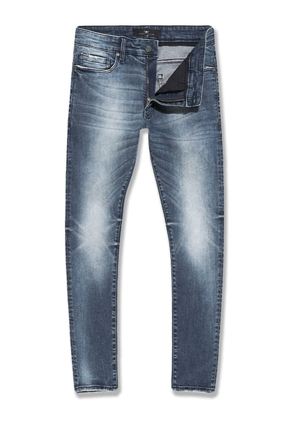 Jordan Craig Monaco Denim Slim Taper Fit Jeans (Blue Charcoal)
