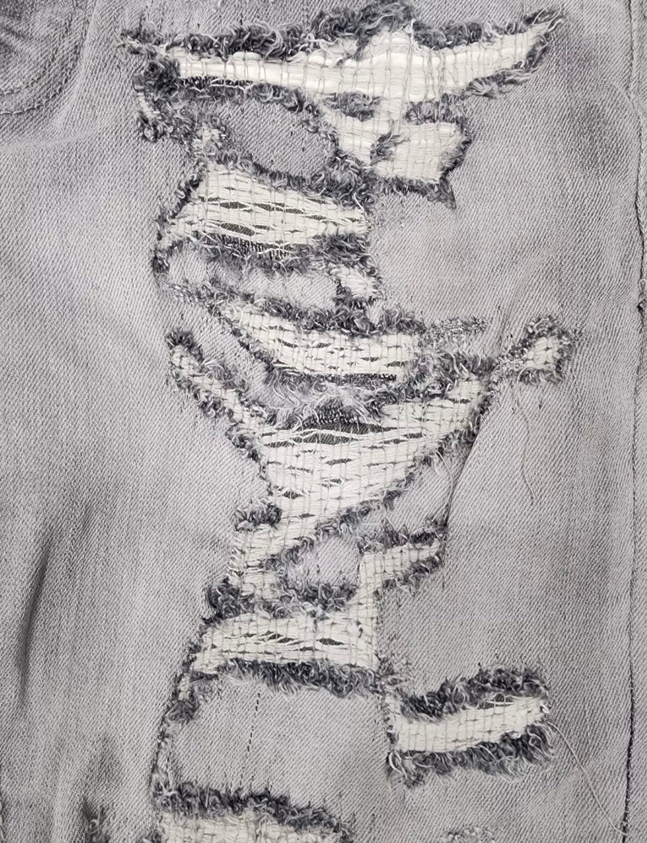 Jordan Craig Sean Fit Frankenstein Denim Jeans Cement Wash U