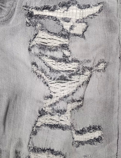Jordan Craig Sean Fit Frankenstein Denim Jeans Cement Wash U