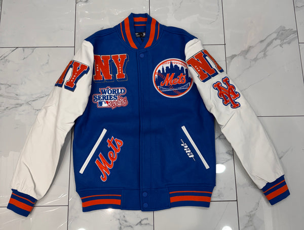 Pro Standard New York Mets Varsity Mash Up Jacket