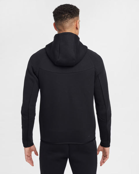 Nike Men's Tech Fleece Zip Hoodie & Pants Set (Black)